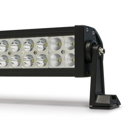 DV8 12 Length Double Row 72 Watts Flood Spot Light Beam 7000 Lumens Clear Lens Black Housing B12CE72W3W